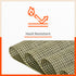 Woven PVC Table Mats / Placemats for Dining Table at Home (Adel - Set of 6)